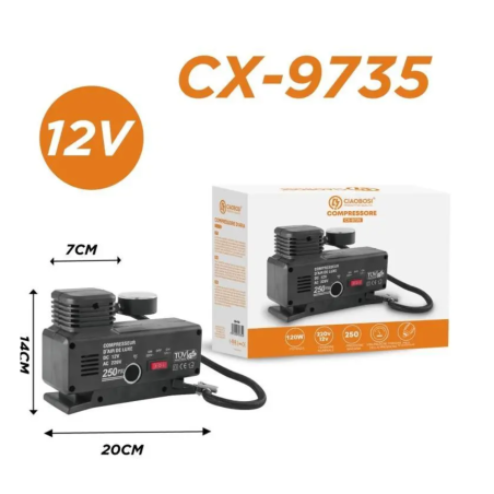 Compresseur d'Air Portable 120W CIAOBOSI CX-9735 — Accessoire · Smarty Paris 18e